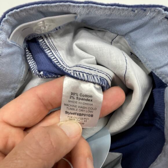 NWT Little English Size 8 Classic Pant in Blue Corduroy - Picture 6 of 7